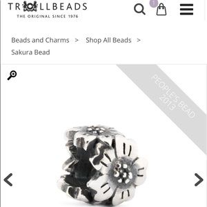 Sakura Troll Bead